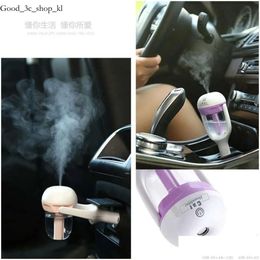 Car Other Auto Electronics New 12V Steam Mini Air Purifier Humidifier Aroma Diffuser Essential Oil Aromatherapy Mist Maker Sprayer For Dh15x 670