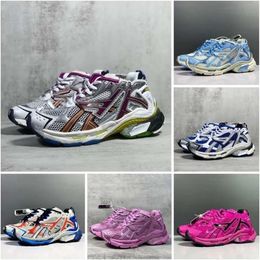 Triple s 7.0 Runner Sneaker Shoes Hottest Tracks 7 Tess Gomma Paris Speed Platform Fashion Outdoor Sports Sneakers Size 36-46