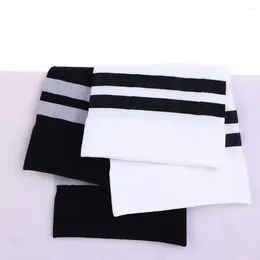 Women Socks Unique Sexy Long Tube Sport JK Calf Striped Knee Female Hosiery Stockings