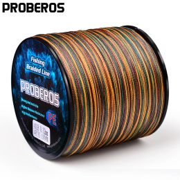 Lines Fishing Line 4 Braided 300m Multifilament Weaves Line 10LB100LB Smooth Wired PE Line for Bass Pike Fishing