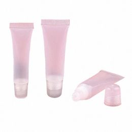 20pcs 8/10/15g Empty Lip Balm Soft Hose Lipgloss Tubes for Loti Ctain Squeeze Lip Balm Tube Cosmetic Ctainer Makeup Tool l7kS#