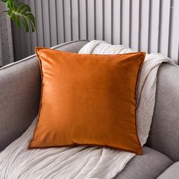 Pillow Living Room Decoration Colour Geometry Cover Geometric 45x45 Throw Covers Stripes Plaids Print E1464