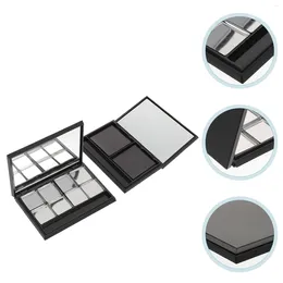 Storage Bottles DIY Eyeshadow Palette Container Lipstick Case Sub Plate Magnet Empty Organiser