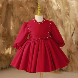 Girl Dresses 2024 Baby Girls Party Dress Tutu Tulle Infant Christening Gowns Children's Princess For Toddler Evening
