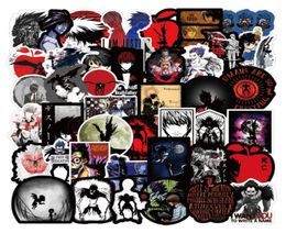 50Pcs Japanese Anime Death Note sticker Graffiti Kids Toy Skateboard car Motorcycle Bicycle Sticker Decals Whole7288746