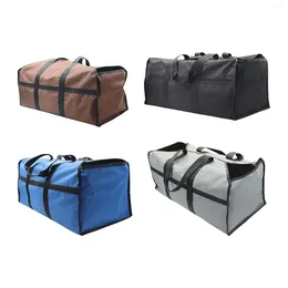 Storage Bags Log Carrier Tote Bag Durable Firewood For Camping BBQ Barbecue Heavy Duty With Handles Logs Holder