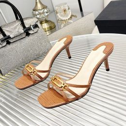 Ladies Summer Fashion Sandals Comfortable and Elegant High Heels Designer Vacation Beach Sweet Slippers Wedding