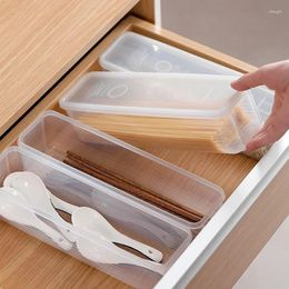 Storage Bottles Kitchen Food Container Noodle Spaghetti Cereal Preservation Box With Cover Small Tools