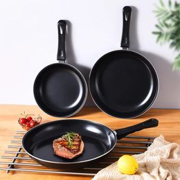 202530CM Durable Nonstick Egg Frying Pan Household Pancakes Omelette Cooking Pots Saucepan Cookware for Kitchen Kitchenware 240308