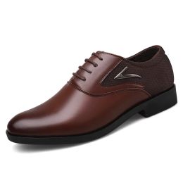 Boots Dress Shoes Men Formal Shoe for Original Men's Leather Shoes Classic Work Office Casual Loafers Plus Size for Business