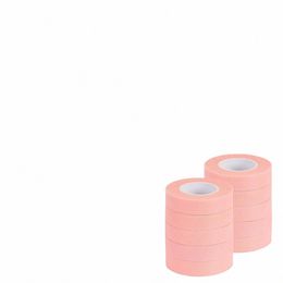 6/12/24/48 Rolls Pink Eyel Extensi Paper Tape Lint Breathable N-woven Cloth Adhesive Tape For False Les Patch Supply Y9fe#