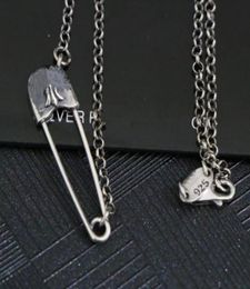 20FW CH Fashion pin pendant necklace chain bijoux for mens and women trend personality punk style Lovers gift hip hop jewelr4637399