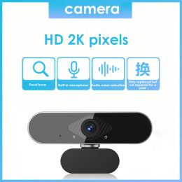 Webcams 2023 Webcam 1080P 60FPS Autofocus Streaming HD Web Camera IC12S3035 With Clip & Microphone Mini Camera For Laptop Desktop PC