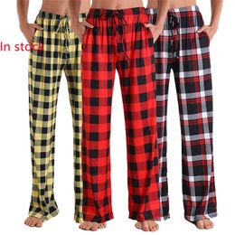 Customise Cotton Red Plaid Sleeping Bottoms Soft Women Casual Pyjama Trousers Bottom Pants