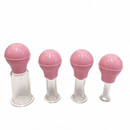 facial Massage Cups Rubber Vacuum Cup Skin Lifting Anti Cellulite Massager for Face PVC Body Cups Skin Scra Massage Jar A5CK#