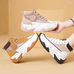 Casual Shoes Sneakers Dad's For Women Summer Korean Fashion Student Breathable Internet Celebrity Thick-soled Sports