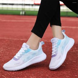 Casual Shoes Mesh 35-36 Sneakers Women White Vulcanize Lace Up Boots Women's Breathable Sport Kawaiis Functional Low Prices In