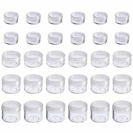 150pcs Empty 2g 3g 5g 10g 15g 20g Plastic Jar Sample Bottle Eyeshadow Cream Makeup Cosmetic Pots Lip Balm Ctainer Storage Box k9Di#