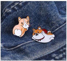 funny animals friends enamel pins Cute Anime Movies Games Hard Enamel Pins Collect Cartoon Brooch Backpack Hat Bag Collar Lapel Badges