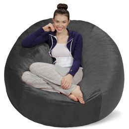 Sofa Plush Super Soft Bean Bag Suitable for Children, Teenagers and Adults Memory Beag Free Chair with Suede Cover Dormitory Foam Filled Furniture U2013