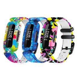 Accessories 3Pcs Wristband Silicone Strap For Fitbit ACE 3 Band Smart Watch Replacement Bracelet Watch Accessories Watchband Correa Ace3