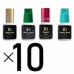 10 Bottles IBeauty Ultra Super Glue Individual Fast Drying False Eyel Extensis Supplies Strg Cola 5ml Beauty Makeup Tools A2V3#