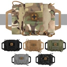 Bags Tactical Molle Pouch Bag Rapid Deploy First Aid Kit IFAK Pack Medical Pouch Outdoor Hunting Emergency Bag Camping Medical Kit