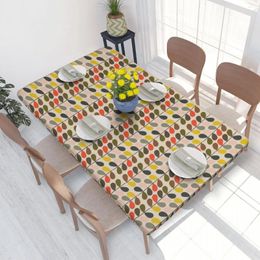 Table Cloth Rectangular Oilproof Orla Kiely Pattern Cover 4FT Tablecloth For Picnic