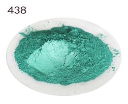 438 Dark Green Mica Powder for Art Crafts Automotive Cosmetics Eyeshadow Ceramic Powder Coating Epoxy Pigment3644345