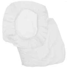 Chair Covers Protector Elastic Cover Stretchy White Simple Case Outdoor Chairs Armrest