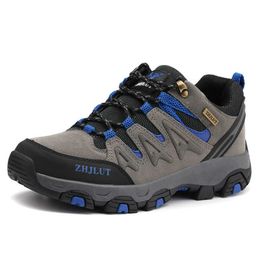 HBP Non-Brand Hot Style Big Size Outdoor Hiking Sport Shoes Genuine Leather Good Quality Custom Rock Climbing Shoes