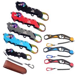 Tools Portable Fish Grip with Hand Line Folding Holder Pliers Foldable Multifunctional Fishing Line Cutter Antislip Fish Nose Pliers