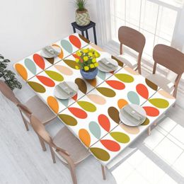 Table Cloth Rectangular Oilproof Multi Stem Pattern Cover Orla Kiely 4FT Tablecloth For Picnic