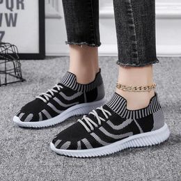Casual Shoes Summer 2024 Women Sneakers Lightweight Flats Female Non-Slip Breathable Plus Size Footwear