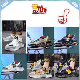 Summer Women's Soft Sports Board Shoes Designer High Duality Fashion Mixed Thick Sole Outdoor Sports Wear resistant Reinforced Shoes GAI