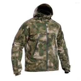 Hunting Jackets Russian Ruins Camo Tactical Jacket Coat Retreat 3.0 Military Cotton Clothing Heat Reflective Uniform Winter Outdoor Ski Suit