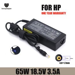 Adapter 18.5V 3.5A 4.8*1.7mm 65W AC Laptop Charger Adapter For HP Compaq 6720s 500 510 520 530 540 550 620 625 G3000 pavilion dv4000