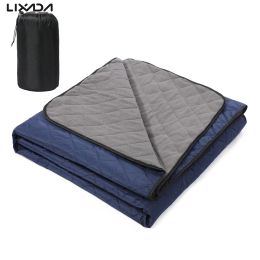 Mat Camping Blanket Waterproof Quilted Fleece Stadium Blanket with Highquality Polyester Fabric for Outdoor Camping Picnic Park