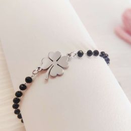 classic van clover bracelet stainless steel clover bracelet womens jewellery ethnic style titanium couple bracelet hundred gifts