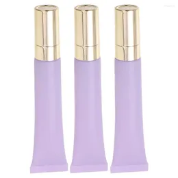 Storage Bottles 3 Pcs Frosted Eye Cream Bottle Essential Oil Empty Tube Dispenser Essence Portable Travel Containers Applicator Refillable