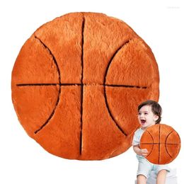 Pillow Basketball Plush Sports Stuffed Throw Pillows Fluffy Ball For Bedroom Offices Living Room