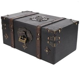 Storage Bags Wooden Jewellery Holder Treasure Chest Boxes Decorative Case Jewlery Organiser Trinket Earrings Bracelets