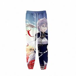 Anime 86 Seksen Altı Ter Pantolon 3D Joggers Pants Rahat Pantolon Erkekler/Kadın Hip Hop Sweatpants Pantal Homme Street Giyim Q0AQ#