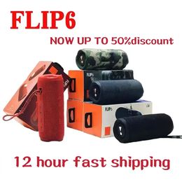 Portable Speakers Flip6 Stereo Wireless Bluetooth Pluse Outdoor Speaker Mini Charge Music FLIP6 Waterproof 5 IPX7 Bass Swfnr