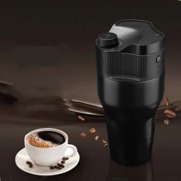 Tools Carheld USBCharging Coffee Machine, capsule&powder directly brew ,Outdoortravel/Indoorstay Portable,KCup (to add hot water)