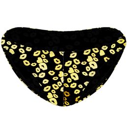 Underpants Sexy Underwear Men Briefs Gay Male Mini Panties Printed String Low Waist Bikini