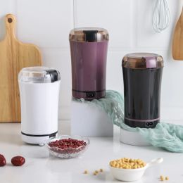 Tools Portable Electric Coffee Bean Grinder Mill Kitchen Tool Herbs Salt Pepper Spices Nuts Grains Mini Medicine Flour Powder Crusher