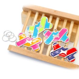 Tags 20PCS Personalised Colour Combination Animal Collar Accessories Alloy Pet Tag DIY Necklace Jewellery Cat And Dog Small Gift