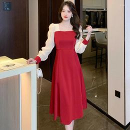 Casual Dresses E Streetwearmaxi Es For Women Rsvppap Officials Store Wine Red Toast Bride High Sense Family Visiting Shoes Daily Style We