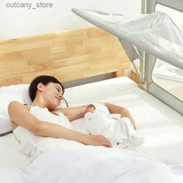 Baby Cribs New design convertib baby to toddr bed crib 3 in 1 baby bed guardrail crib multifunctional coseping baby bed L240320